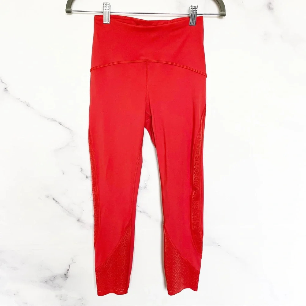 Lululemon Strength & Sweat Crop Pant in Arie